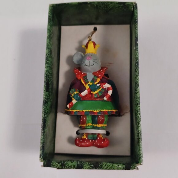 Sugar Plum Fantasies Ornament Christmas Mouse - Picture 1 of 4